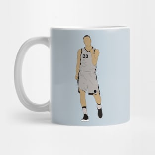 Manu Ginobili Celebration Mug